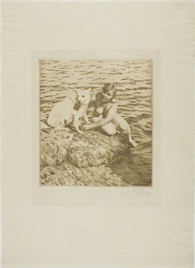 Sappo af Anders Leonard Zorn