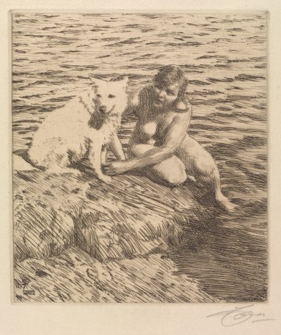 Sappo af Anders Leonard Zorn