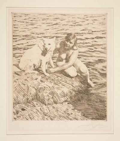 Sappo af Anders Leonard Zorn