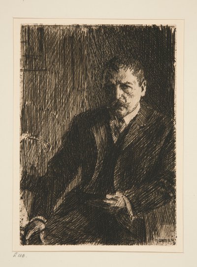 Selvportræt I af Anders Leonard Zorn