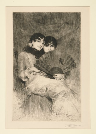 Spanske søstre af Anders Leonard Zorn