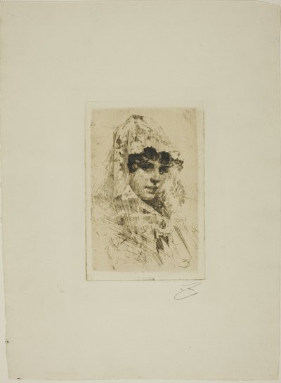 Spansk kvinde af Anders Leonard Zorn