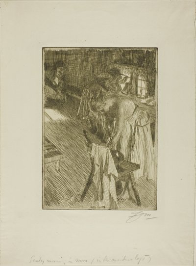 Søndag morgen af Anders Leonard Zorn