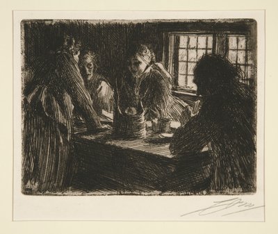 Brudepigen af Anders Leonard Zorn