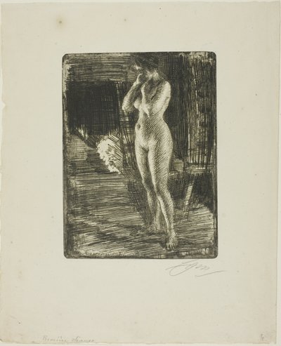 Den første stilling af Anders Leonard Zorn