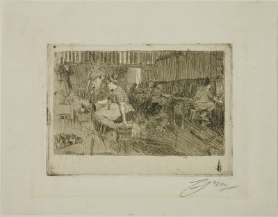 Det lille Bryggeri af Anders Leonard Zorn