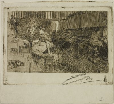 Det lille Bryggeri af Anders Leonard Zorn