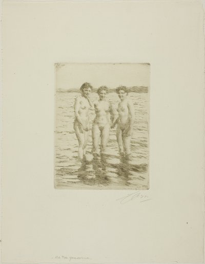De tre nåder af Anders Leonard Zorn