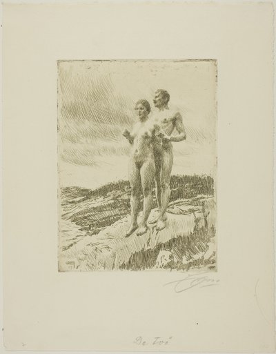 De to af Anders Leonard Zorn