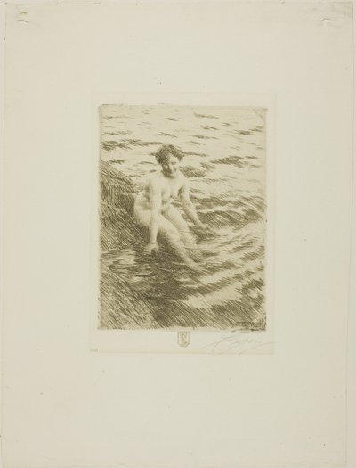 Våd af Anders Leonard Zorn