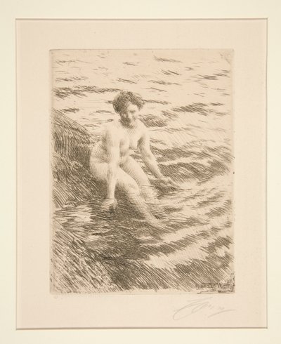 Våd af Anders Leonard Zorn