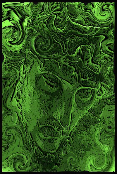 CHRIST FRATTALE, 2002 (Digitalt værk) af Ando Gilardi