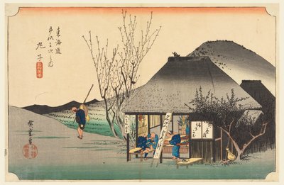 Mariko Thea Hose, medlem af treoghalvtreds S tachi lyde af te urbane lavere d af Ando Hiroshige