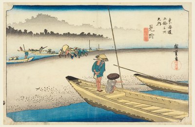 Fundet, Tenryu sideledelse, medlem Te fifty - Three S lyd af Ando Hiroshige