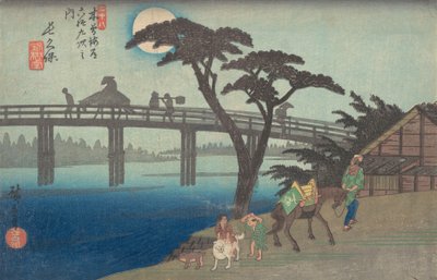 Nagakubo S Tachion. 28. af Ando Hiroshige