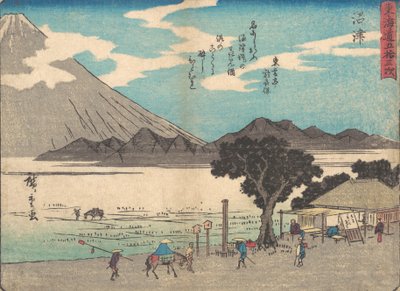 Numazu, ligesom 1838., ca. 1838. af Ando Hiroshige
