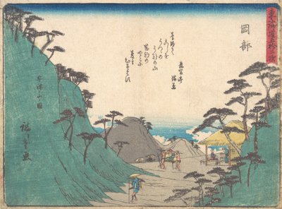 Okabe, ca. 1838., ca. 1838. af Ando Hiroshige