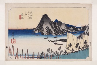 Maisaka: Udsigt over Imagiri (Maisaka, Imagiri shinkei) (farvet træbloktryk) af Ando or Utagawa Hiroshige