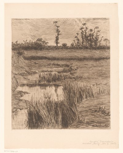 Landskab i Bretagne Coin de Bretagne (titel på objekt) af André Dauchez