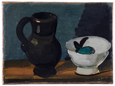 Stilleben med kande og skål af Andre Derain