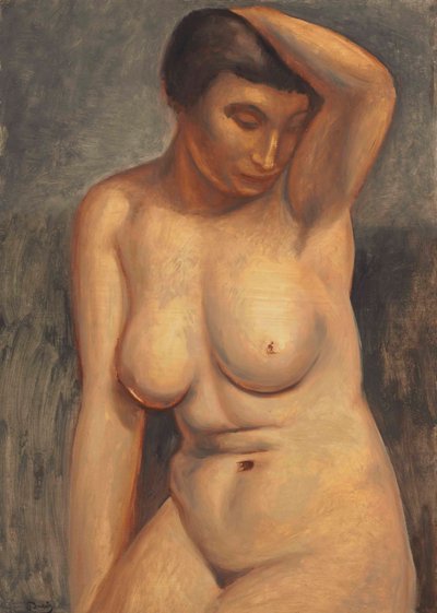 Nu assis af Andre Derain