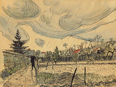 Landskab af Andre Derain