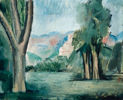 Provences landskab af Andre Derain