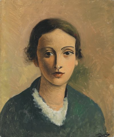 Portræt af Geneviève, kunstnerens niece af Andre Derain
