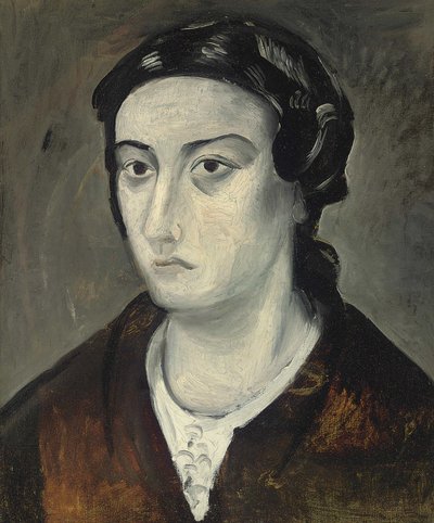 Portræt af fru Derain af Andre Derain