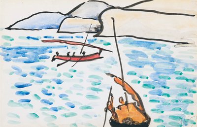 Sejlbåde af Andre Derain