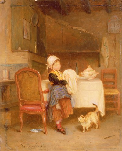 Den lille Husholderske af André Henri Dargelas