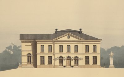 Hofteatret, Drottningholm, Stockholm, Sverige af Andras Kaldor