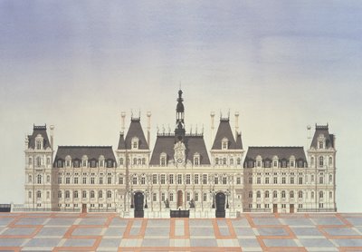 Hotel de Ville, Paris af Andras Kaldor