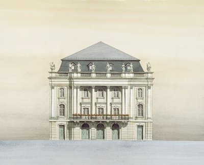 Margravial Opera House, Bayreuth, Tyskland af Andras Kaldor