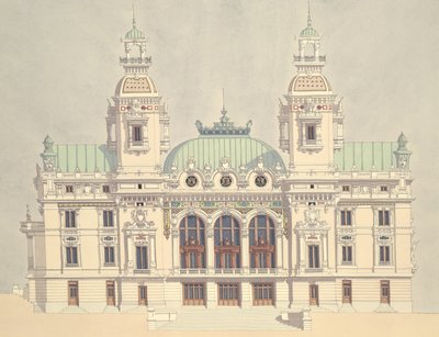 Monte Carlo Opera, Monaco af Andras Kaldor