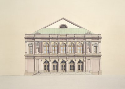 Det kommunale teater, Colmar, Frankrig af Andras Kaldor