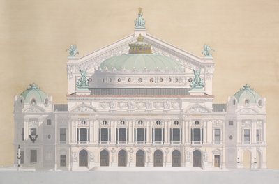 Opera Garnier, Paris, Frankrig af Andras Kaldor