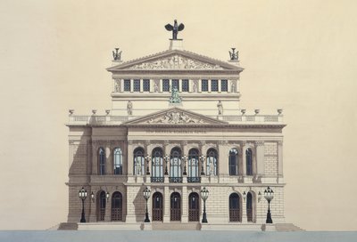 Operahuset, Frankfurt, Tyskland af Andras Kaldor