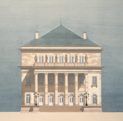 Opera du Rhin, Strasbourg, Frankrig af Andras Kaldor