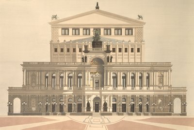 Statsoperaen, Dresden, Tyskland af Andras Kaldor