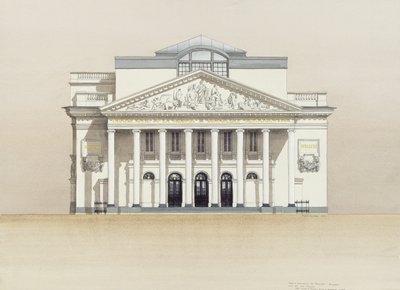 Teatre Royal de la Monnaie, Bruxelles, Belgien af Andras Kaldor