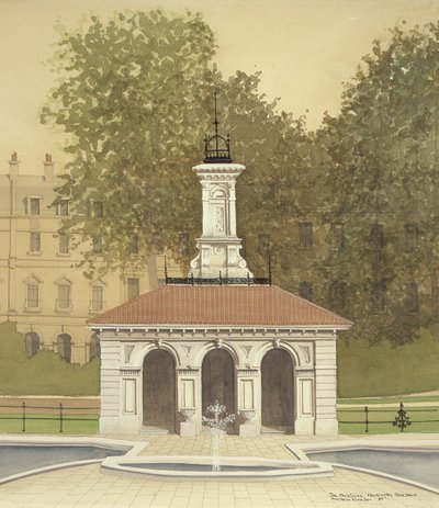 Springvandet, Kensington Gardens, London af Andras Kaldor