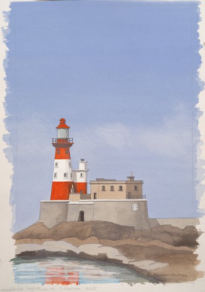 Longstone-fyrtårnet, Farne Island af Andras Kaldor