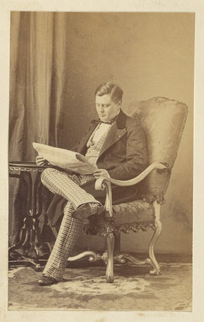 [Alexandre Florian Joseph, greve Colonna-Walewski]. af Andre Adolphe Eugene Disderi