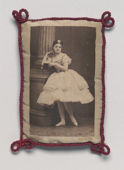 Balletdanser af Andre Adolphe Eugene Disderi