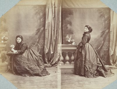 Halvverden II 57, 1858-68. af Andre Adolphe Eugene Disderi