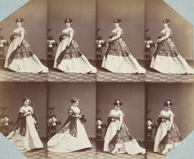Halvverden I 56, 1858-68. af Andre Adolphe Eugene Disderi