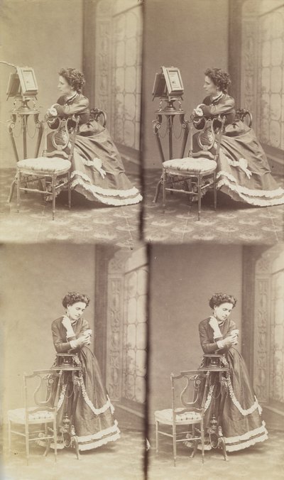 Dulare, februar 1865-75. af Andre Adolphe Eugene Disderi