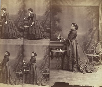 Endelig, 1866. af Andre Adolphe Eugene Disderi