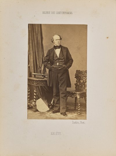 Halévy af Andre Adolphe Eugene Disderi